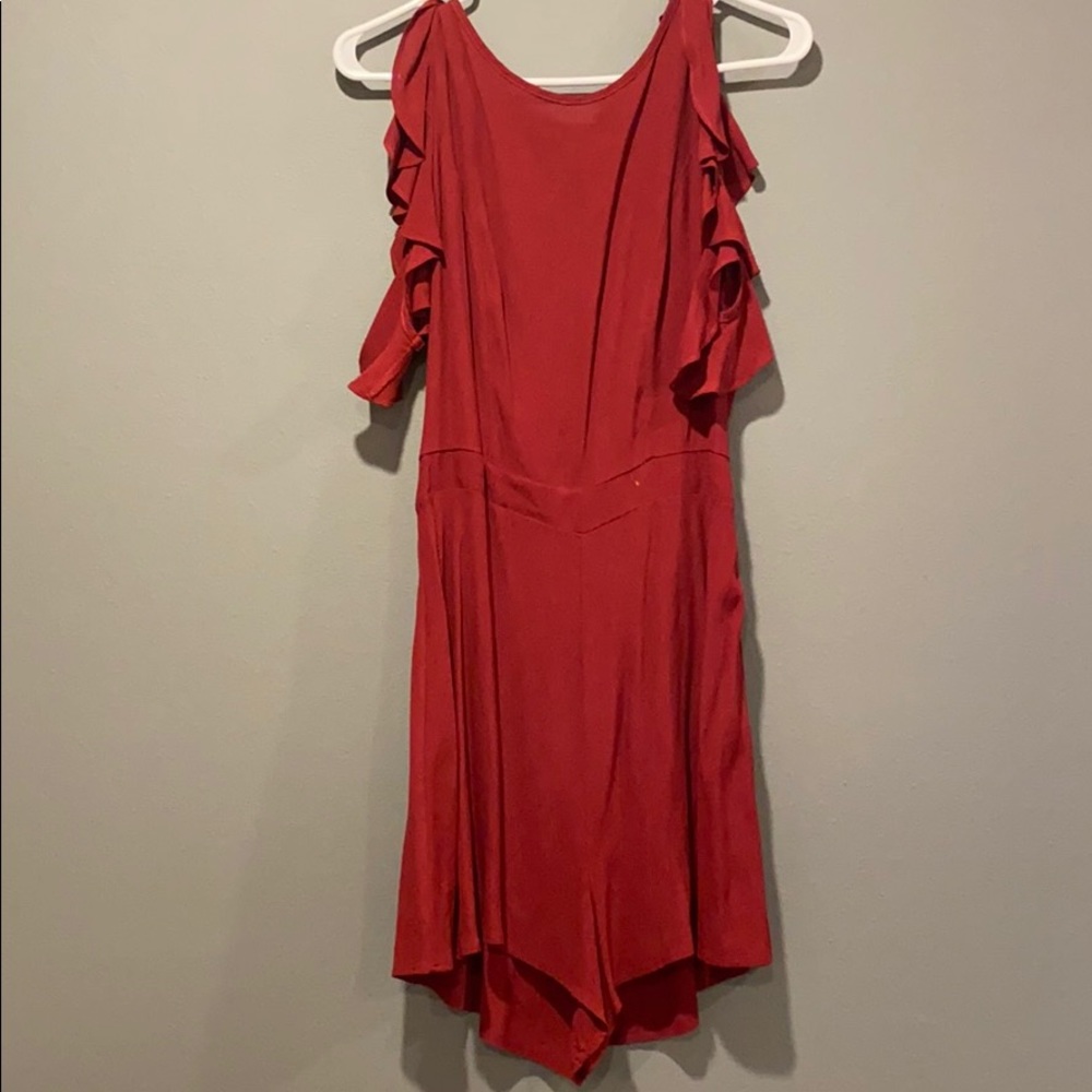 Maroon romper